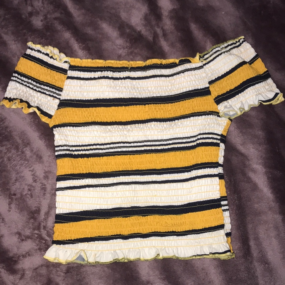 Off the shoulder summer shirt